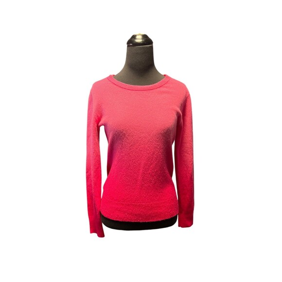 Garbarini Pink Ombre 100% Cashmere Sweater Size S - Picture 1 of 9